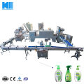 Automatic Good Quality Toilet Cleaner Liquid Filling and Packing Machine Production Line